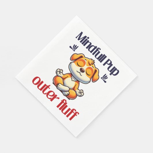 Mindfull Pup Serviette (Ecke)