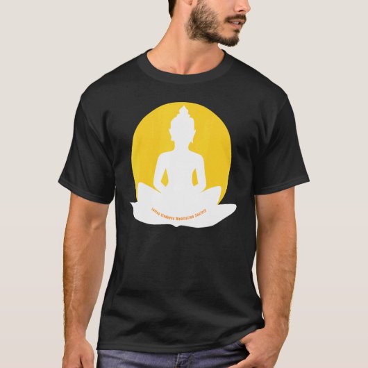 Mindfulness Buddha Buddhism Spiritual Yoga Meditat T-Shirt (Vorderseite)