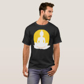 Mindfulness Buddha Buddhism Spiritual Yoga Meditat T-Shirt (Vorne ganz)