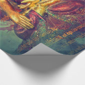 Mindfulness Buddha Geschenkpapier (Ecke)