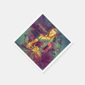 Mindfulness Buddha Serviette (Ecke)