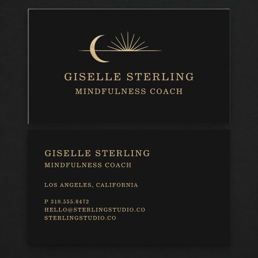 Mindfulness Coach Visitenkarte
