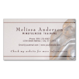 Mindfulness, der friedlichen heilenden Buddha Magnetische Visitenkarte