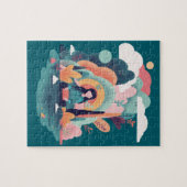 Mindfulness Girl in Nature Puzzle (Horizontal)