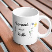 Mindfulness-Kaffeetasse Positive Motivationsbotsch Tasse
