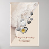 Mindfulness Massage Room Art Poster (Vorne)