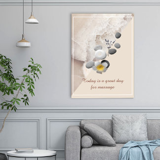 Mindfulness Massage Room Art Poster
