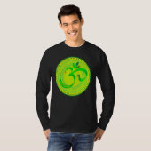 Mindfulness Om Ohm Mandala Buddhism Yoga Meditatio T-Shirt (Vorne ganz)