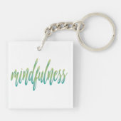 Mindfulness Schlüsselanhänger (Rückseite)