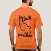 Mindi PCZ Orangen (Textur) T-Shirt (Rückseite)