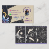 MINDKÖRPER UND SOULFUL LESUNG Visitenkarte (Vorne/Hinten)