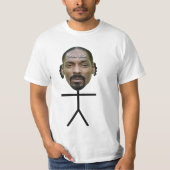 Mindless Stickman of Snoop Dogg T-Shirt (Vorderseite)