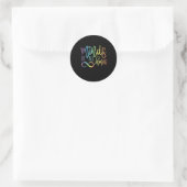 Minds aller Art Runder Aufkleber (Tasche)