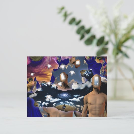 Minds Dispensation Postkarte (Stehend Vorderseite)