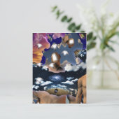 Minds Dispensation Postkarte (Stehend Vorderseite)