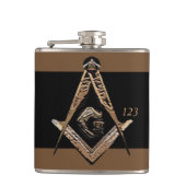 Minds (Golden) Flachmann (Vorderseite)