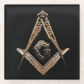 Minds (Golden) Glasuntersetzer (Vorderseite)