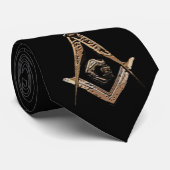 Minds (Golden) Krawatte (Gerollt)