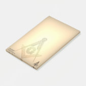 Minds (Golden) Post-it Klebezettel (angewinkelt)