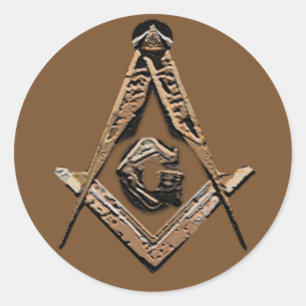 Minds (Golden) Runder Aufkleber