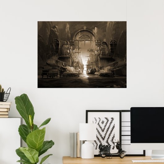 Mindscape-Traum Poster (Heimbüro)