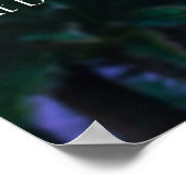 Mindset "Achten Sie auf Ihre Gedanken, sie werden Poster (Ecke)