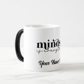 Mindset Custom Personalize Tumbler Tasse (Vorderseite Links)