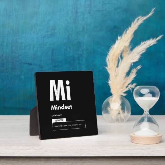 Mindset - Erfolgsfaktor - Motivierend Fotoplatte (InSitu)