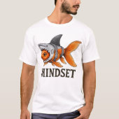 Mindset Goldfisch Hai Tee (Vorderseite)