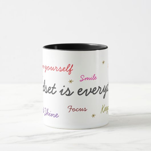 Mindset is everything tasse (Zentrum)