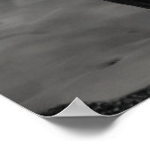 Mindset ist alles - Black Cat Panther Water Poster (Ecke)