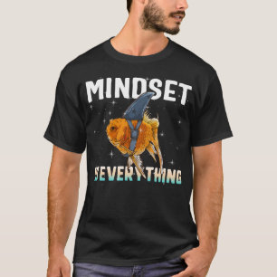 Mindset ist alles Goldfish, Motivierend T-Shirt
