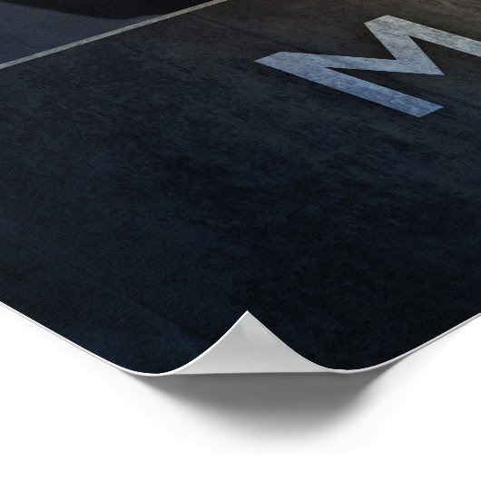 Mindset ist alles - Katzenschatten Poster (Ecke)