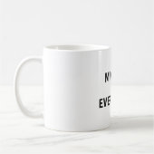 Mindset ist alles - Motivierend Minimalistisch De Kaffeetasse (Links)