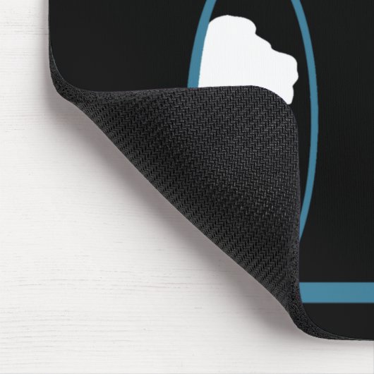 Mindset ist alles Motivierend Zitat Mousepad (Ecke)