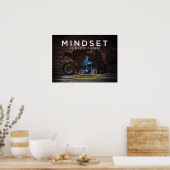 Mindset ist alles - Motorradkid - Erfolg P Poster (Küche)