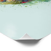 Mindset-Materie Inspiration für psychische Gesundh Poster (Ecke)