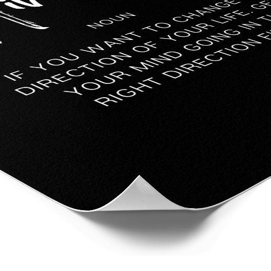 Mindset Poster (Ecke)