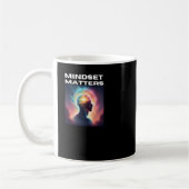 Mindset S Aufkleber Kaffeetasse (Links)