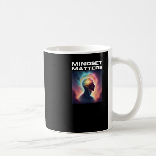 Mindset S Aufkleber Kaffeetasse (Rechts)