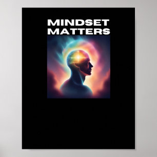 Mindset S Aufkleber Poster