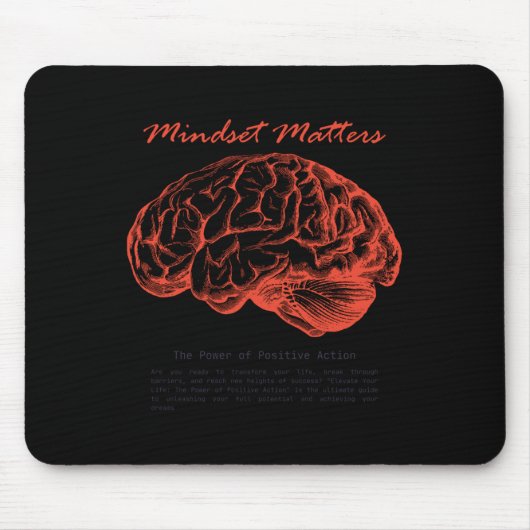Mindset S Creative S Design Sticker Mousepad (Vorne)