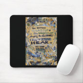 Mindset S - Denken Sie an die Zukunft. Aufkleber Mousepad (Mit Mouse)