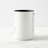 Mindset Word Search Puzzle Design Tasse (Zentrum)