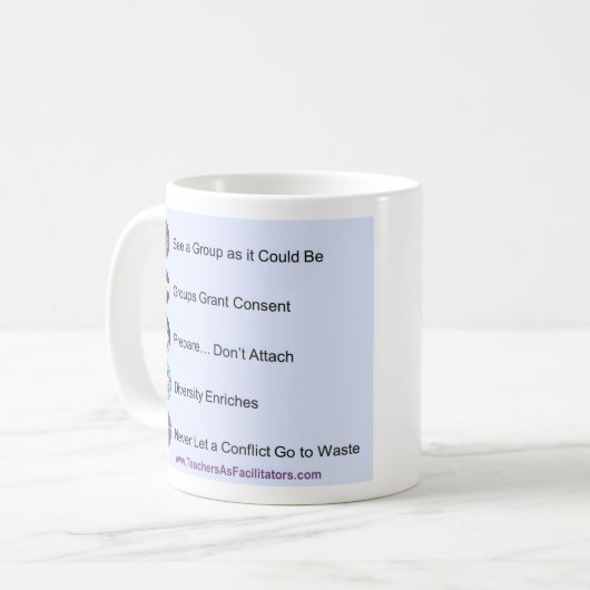 Mindsets TAF-Tasse Kaffeetasse (Vorderseite Links)