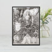 Mindsucker-Syndrom flache Karte (Stehend Vorderseite)