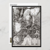 Mindsucker-Syndrom flache Karte (Vorne/Hinten)