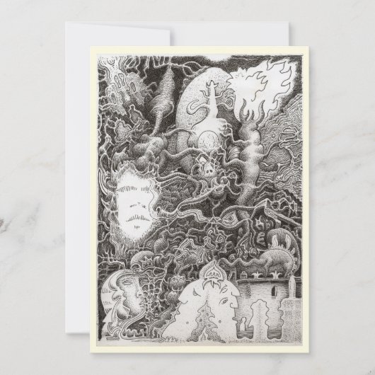 Mindsucker-Syndrom, von Brian Benson-Flachkarte (Vorderseite)