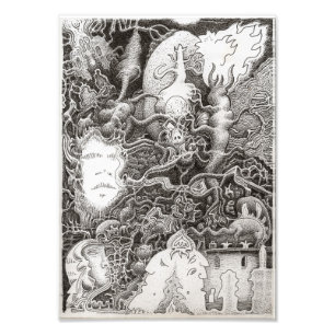 Mindsucker-Syndrom, von Brian Benson Fotodruck