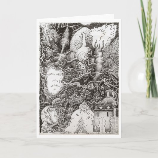 Mindsucker-Syndrom, von Brian Benson Karte (Vorderseite)